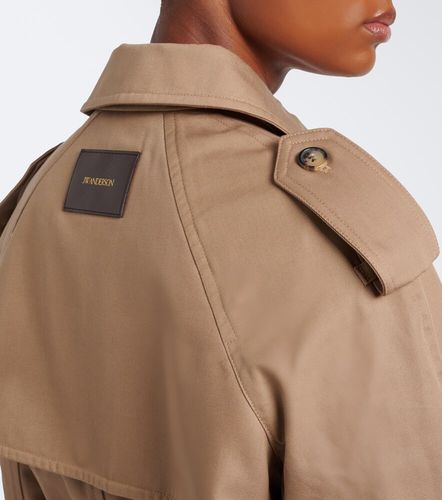 Gabardina cropped de algodón - JW Anderson - Modalova
