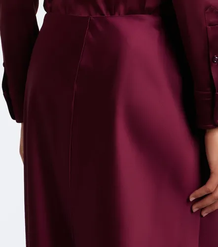 Masina satin maxi skirt - Ralph Lauren Collection - Modalova