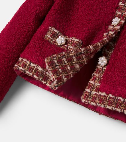 Chaqueta de punto bouclé adornada - Patachou - Modalova