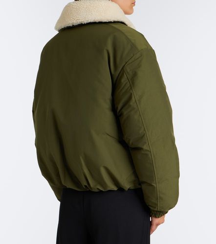 Teddy-trimmed technical down jacket - Polo Ralph Lauren - Modalova