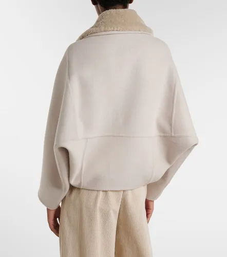 Jacke aus Wolle und Kaschmir mit Shearling - Brunello Cucinelli - Modalova