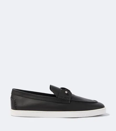 Chambeliboat leather slip-on shoes - Christian Louboutin - Modalova