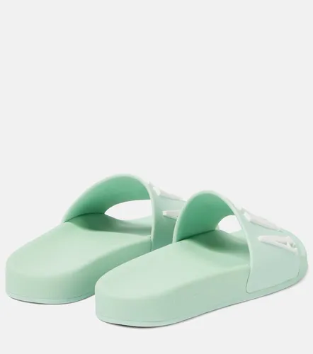 Amiri Logo rubber slides - Amiri - Modalova