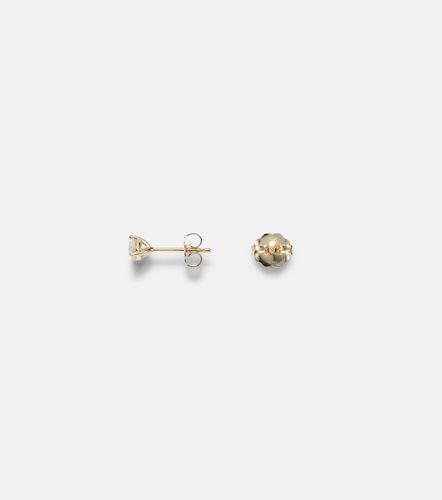 Orecchini in 14kt con diamanti - Stone and Strand - Modalova