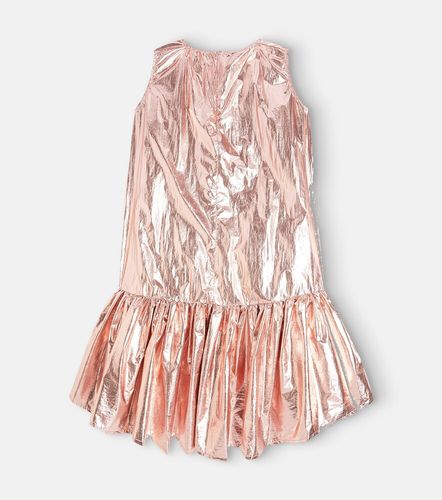 Vestido de lamé con volantes - Caroline Bosmans - Modalova