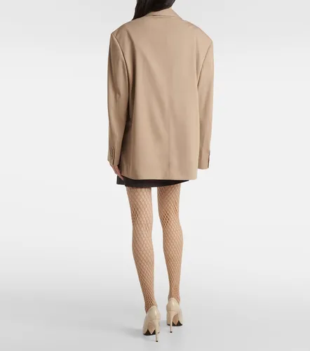 X RHW Web wool-blend tights - Wardrobe.NYC - Modalova