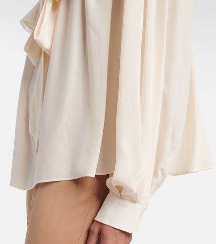 Blusa in seta e pizzo - Stella McCartney - Modalova