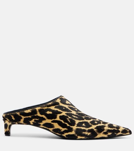 Mules Pointy de pelo de becerro - Jil Sander - Modalova