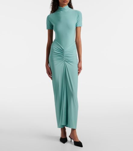 Alaïa Abito lungo in jersey con ruches - Alaia - Modalova