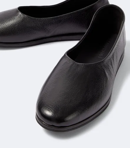 City leather slip-on shoes - Saman Amel - Modalova