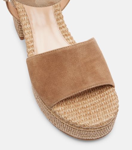 Espadrillas Carol in suede con zeppa - Gianvito Rossi - Modalova