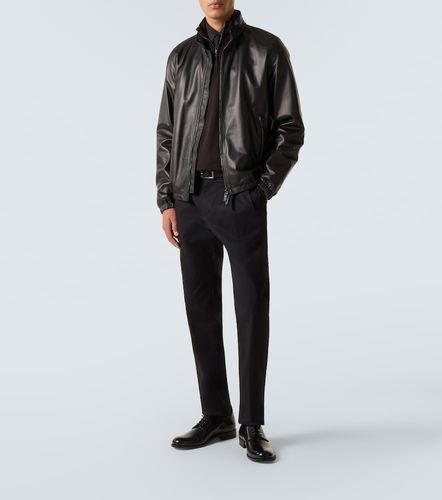 Giorgio Armani Leather jacket - Giorgio Armani - Modalova