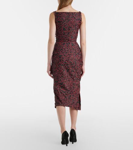 Panther printed midi dress - Vivienne Westwood - Modalova