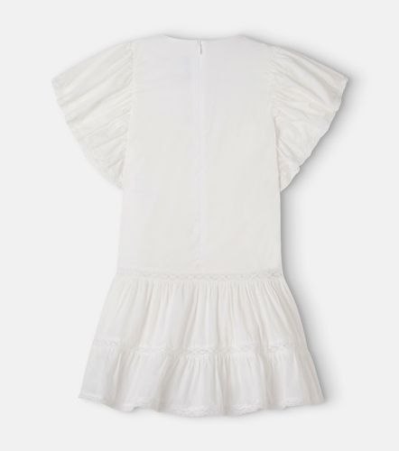 Vestido de algodón bordado con encaje - Tartine et Chocolat - Modalova