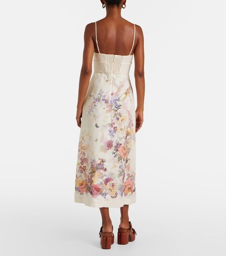 Midikleid Alchemy aus Leinen - Zimmermann - Modalova