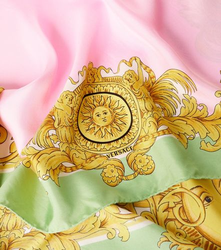 Versace Printed silk twill scarf - Versace - Modalova