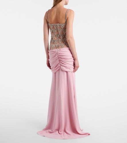Costarellos Robe mit Kristallen - Costarellos - Modalova