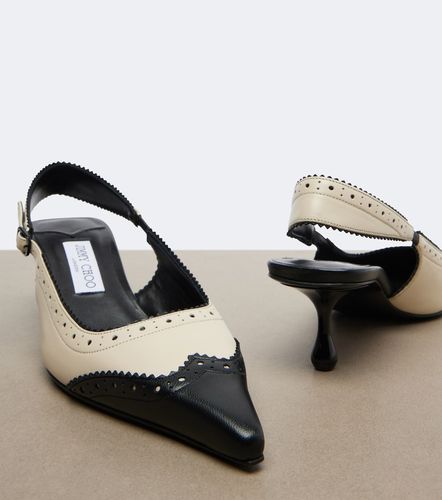 Amel leather slingback pumps - Jimmy Choo - Modalova