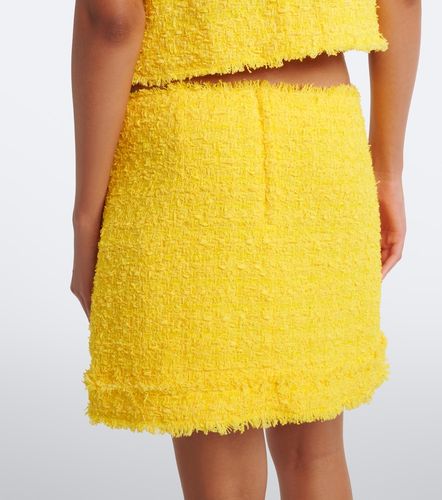 Cotton-blend tweed miniskirt - Dolce&Gabbana - Modalova