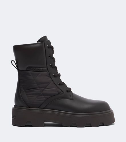 Botas con cordones Aurea de piel - Moncler - Modalova