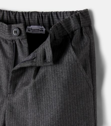 Pantalones Manuel de lana con raya diplomática - Bonpoint - Modalova