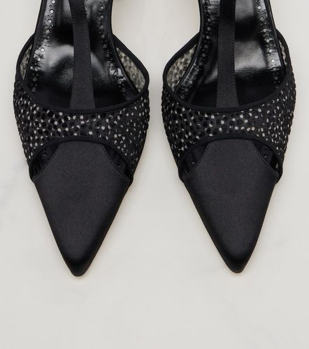 Turgimodla satin slingback pumps - Manolo Blahnik - Modalova