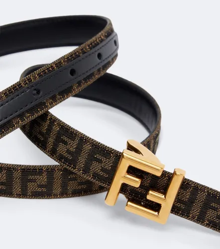 Fendi Wendbarer Gürtel FF Zucca - Fendi - Modalova
