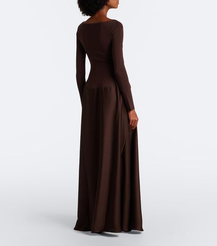 Robe Paola aus Satin und Strick - Simkhai - Modalova
