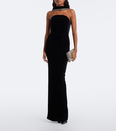 Verzierte Robe aus Samt - Roland Mouret - Modalova
