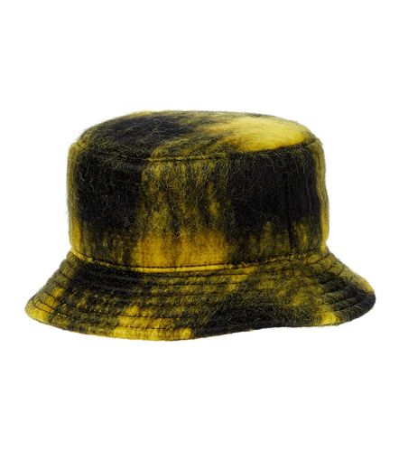 Jason checked mohair-blend bucket hat - Maison Michel - Modalova