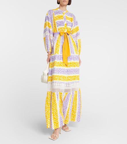 Vestido largo de algodón bordado - Diane von Furstenberg - Modalova