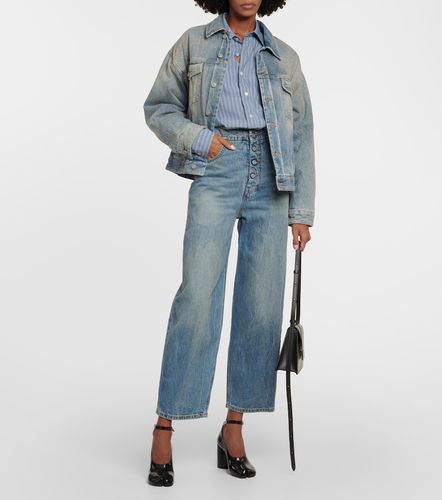 Padded denim jacket - MM6 Maison Margiela - Modalova