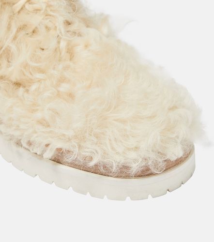 Shearling lace-up boots - Magda Butrym - Modalova