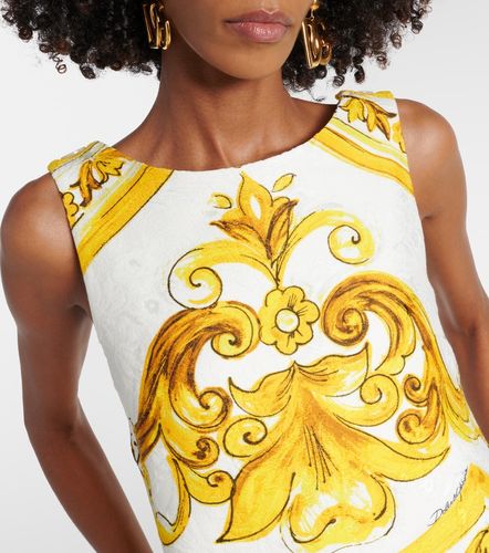 Dolce&Gabbana Majolica minidress - Dolce&Gabbana - Modalova