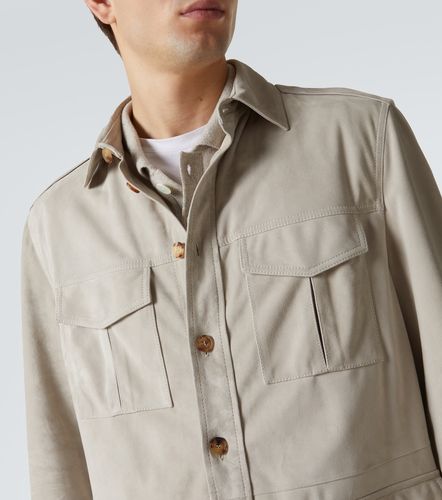 Sobrecamisa de ante - Brunello Cucinelli - Modalova