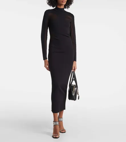 Miracle mesh-paneled knitted maxi dress - Stella McCartney - Modalova
