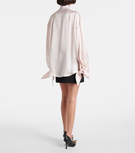 Balenciaga Camisa de satén de seda - Balenciaga - Modalova