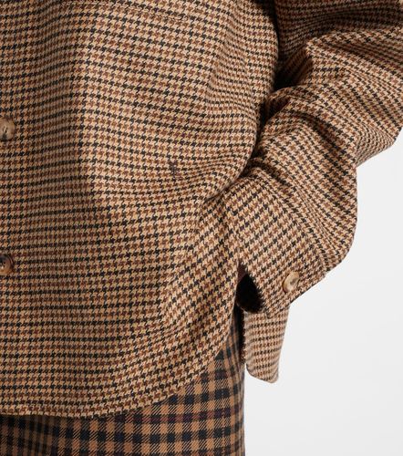 Saint Laurent Houndstooth overshirt - Saint Laurent - Modalova