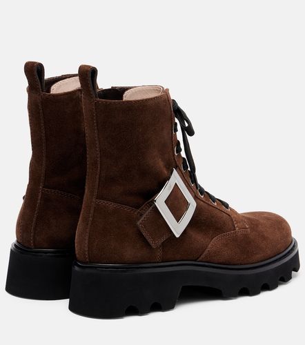 Stivaletti stringati in suede - Roger Vivier - Modalova
