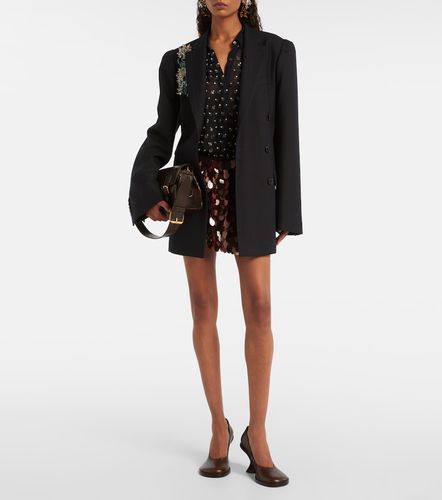 Dries Van Noten Sequined miniskirt - Dries Van Noten - Modalova