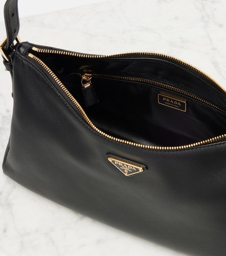 Aimee Large leather shoulder bag - Prada - Modalova