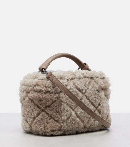 Beauty case in shearling - Brunello Cucinelli - Modalova