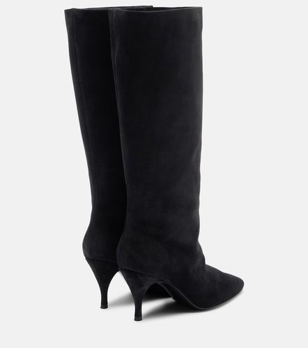 Silhouette suede knee-high boots - Herbert Levine - Modalova