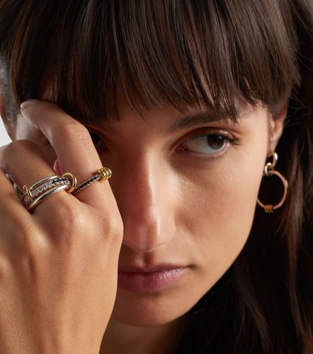 Anillo Sirius Eclipse de oro de 18 ct y plata de ley con diamantes - Spinelli Kilcollin - Modalova