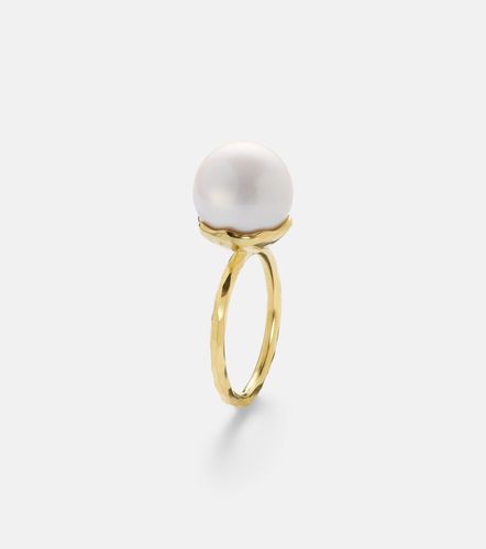 Anillo Orb de oro de 18 ct con perla - Octavia Elizabeth - Modalova