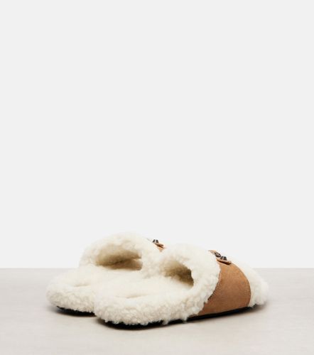 Pantoletten aus Veloursleder - Balenciaga - Modalova