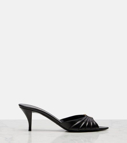 Babylone 60 leather mules - Saint Laurent - Modalova