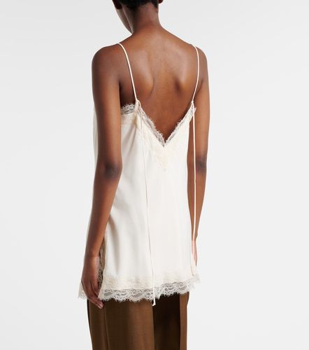 Róhe Top aus Satin mit Spitze - Rohe - Modalova