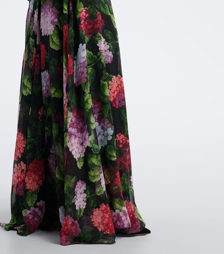 Off-Shoulder-Robe aus Seidenchiffon - Carolina Herrera - Modalova