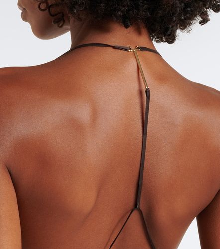 Tom Ford Draped open-back silk gown - Tom Ford - Modalova